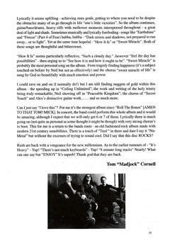 The Spirit of Rush Fanzine - Issue #61 - Page 18