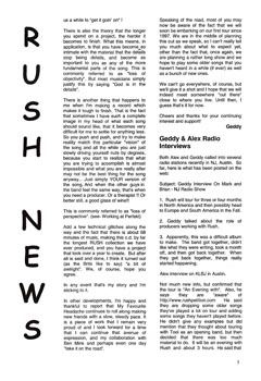 The Spirit of Rush Fanzine - Issue #61 - Page 5