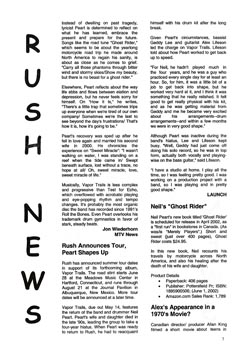 The Spirit of Rush Fanzine - Issue #61 - Page 7