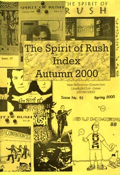The Spirit of Rush Fanzine - Index Issue - Page 1