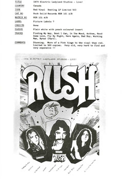 Tom Sawyer's Treasures - Rush Fanzine - Issue #3 - Page 10