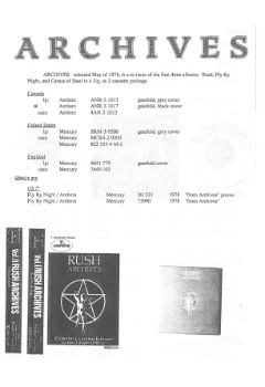 Eric Ross' Rush Discography - Page 18