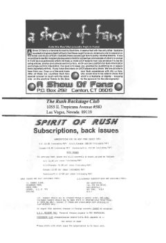 Eric Ross' Rush Discography - Page 3