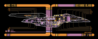 U.S.S. Rhode Island NCC-72701