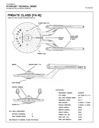 Star Trek Blueprints: Star Fleet Ships of the FASA Role-Playing Game ...