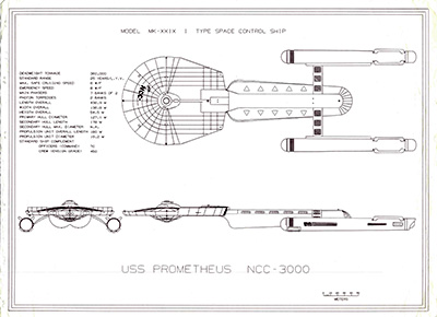 Star Trek Blueprints: Class 1 Starships of the Line