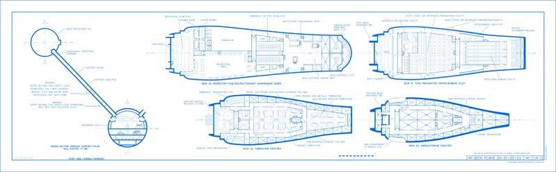 Franz Joseph Booklet of General Plans: U.S.S. Constitution Class REMASTERED