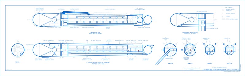 Franz Joseph Booklet of General Plans: U.S.S. Constitution Class REMASTERED