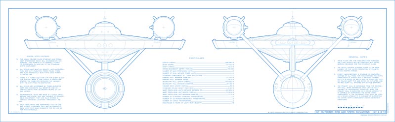 Franz Joseph Booklet of General Plans: U.S.S. Constitution Class REMASTERED