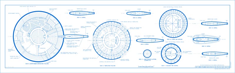 Franz Joseph Booklet of General Plans: U.S.S. Constitution Class REMASTERED