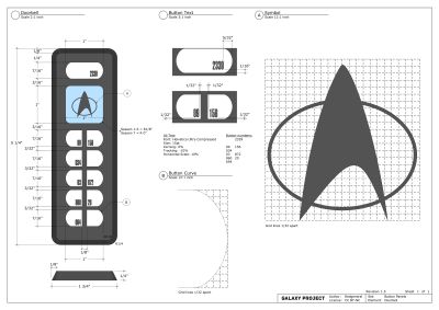 The Galaxy Project: Blueprinting Star Trek: The Next Generation Sets