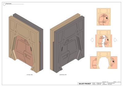 The Galaxy Project: Blueprinting Star Trek: The Next Generation Sets