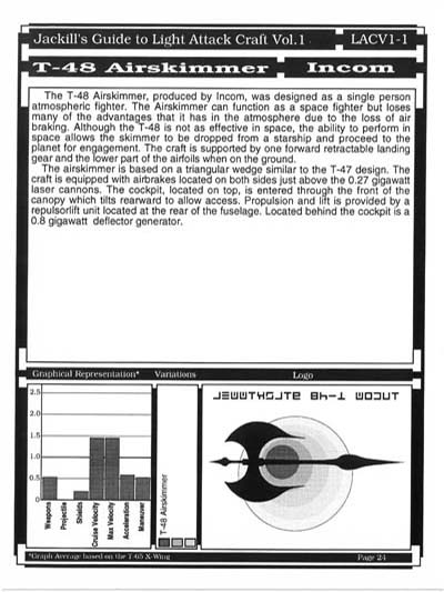 Jackill's Guide to Light Attack Craft, Volume 1 - Page 24