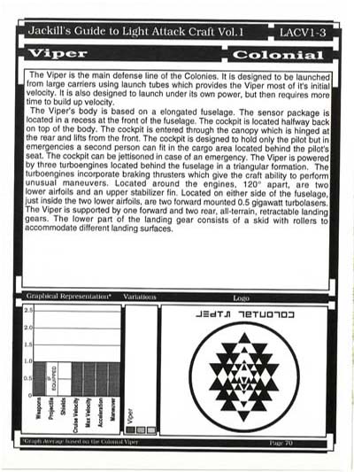 Jackill's Guide to Light Attack Craft, Volume 1 - Page 70