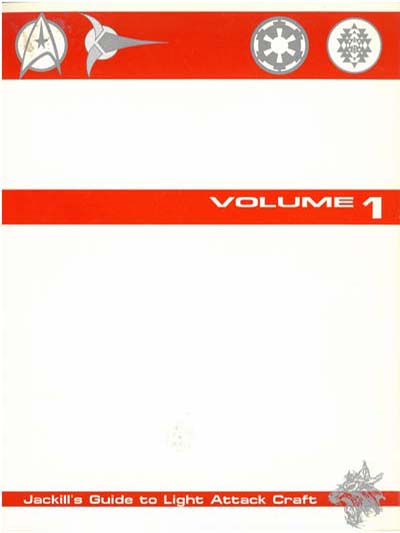 Jackill's Guide to Light Attack Craft, Volume 1 - Back Cover