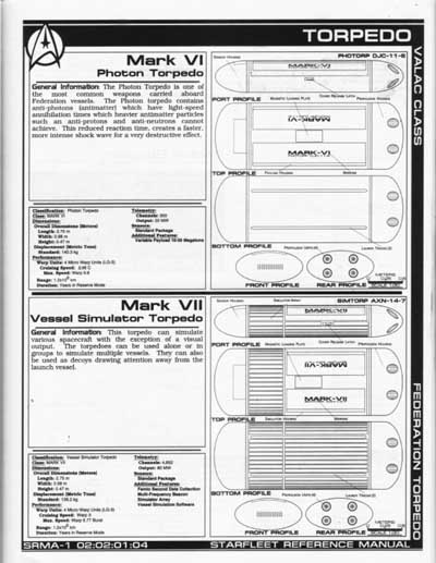 Jackill's Starfleet Reference Manual - Ships of the Fleet, Volume 1 - Page 9