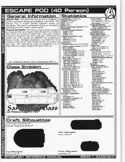 Jackill's Starfleet Reference Manual - Ships of the Fleet, Volume 1 - Page 18