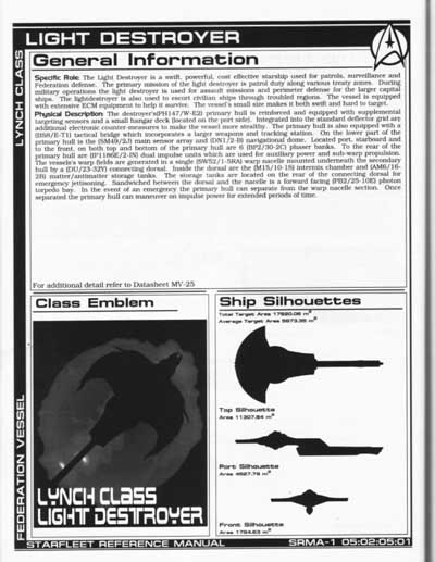 Jackill's Starfleet Reference Manual - Ships of the Fleet, Volume 1 - Page 66