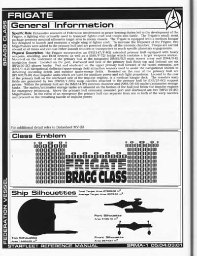 Jackill's Starfleet Reference Manual - Ships of the Fleet, Volume 1 - Page 114