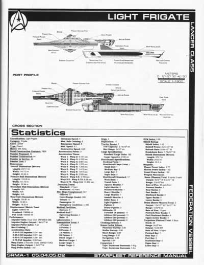 Jackill's Starfleet Reference Manual - Ships of the Fleet, Volume 1 - Page 123