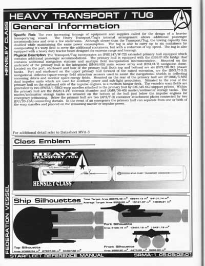 Jackill's Starfleet Reference Manual - Ships of the Fleet, Volume 1 - Page 138