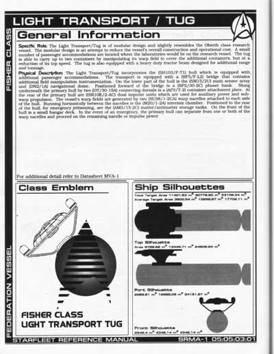 Jackill's Starfleet Reference Manual - Ships of the Fleet, Volume 1 - Page 142