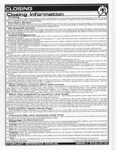 Jackill's Starfleet Reference Manual - Ships of the Fleet, Volume 1 - Page 162