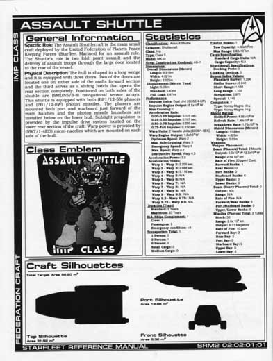 Jackill's Starfleet Reference Manual - Ships of the Fleet, Volume 2 - Page 6