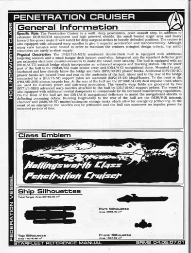 Jackill's Starfleet Reference Manual - Ships of the Fleet, Volume 2 - Page 68
