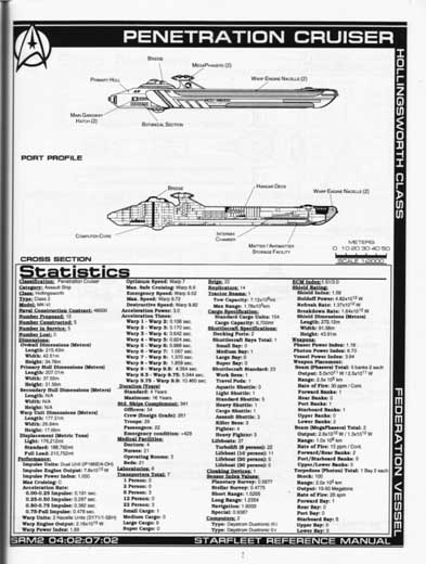 Jackill's Starfleet Reference Manual - Ships of the Fleet, Volume 2 - Page 69