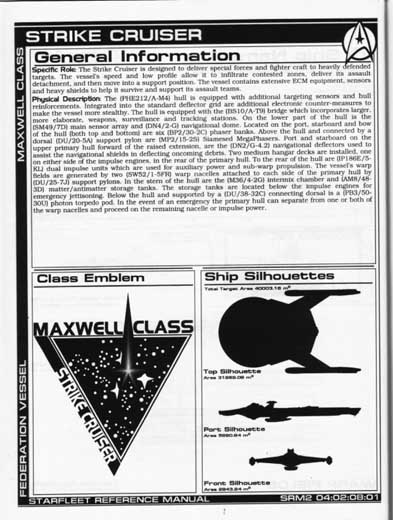 Jackill's Starfleet Reference Manual - Ships of the Fleet, Volume 2 - Page 72