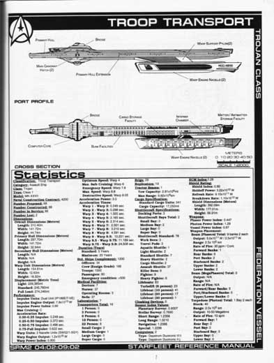 Jackill's Starfleet Reference Manual - Ships of the Fleet, Volume 2 - Page 77