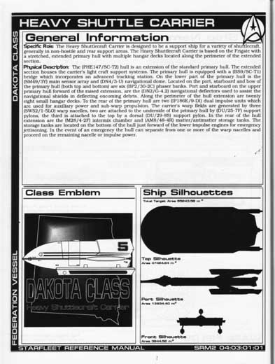 Jackill's Starfleet Reference Manual - Ships of the Fleet, Volume 2 - Page 80