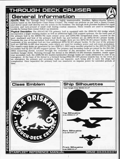 Jackill's Starfleet Reference Manual - Ships of the Fleet, Volume 2 - Page 88