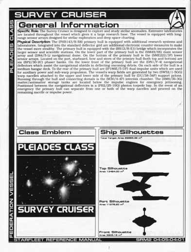 Jackill's Starfleet Reference Manual - Ships of the Fleet, Volume 2 - Page 112