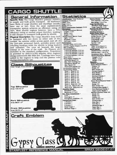 Jackill's Starfleet Reference Manual - Ships of the Fleet, Volume 3 - Page 7