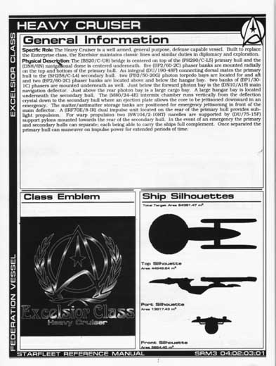 Jackill's Starfleet Reference Manual - Ships of the Fleet, Volume 3 - Page 43