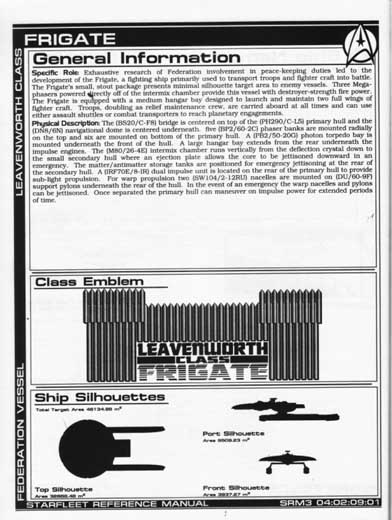 Jackill's Starfleet Reference Manual - Ships of the Fleet, Volume 3 - Page 67