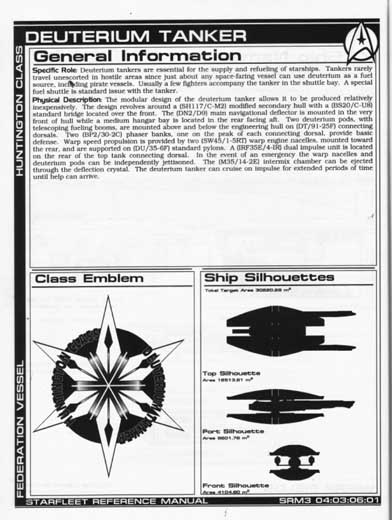Jackill's Starfleet Reference Manual - Ships of the Fleet, Volume 3 - Page 103