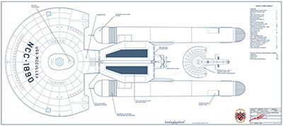 U.S.S. McCulley NCC-1890 - McCulley Class I Science Cruiser