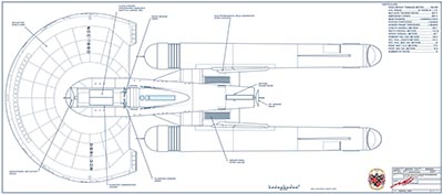 U.S.S. McCulley NCC-1890 - McCulley Class I Science Cruiser