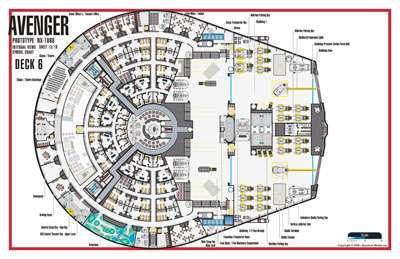 Avenger Class NX-1860 Starship Prototype - External Blueprints & Internal Deck Plans by Strategic Design - Page 13