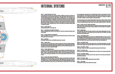 Avenger Class NX-1860 Starship Prototype - External Blueprints & Internal Deck Plans by Strategic Design - Page 4