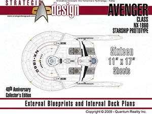 Avenger Class NX-1860 Starship Prototype