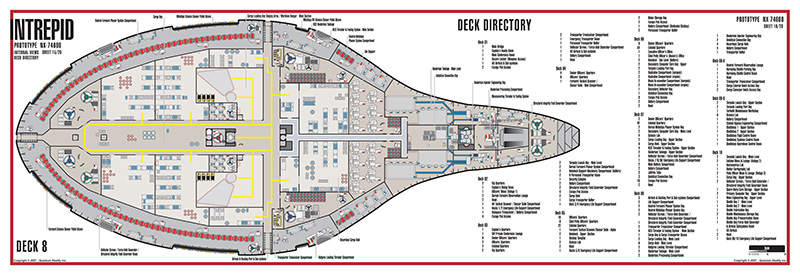 Intrepid Class Rebuild NX-74600 Starship Prototype - External Blueprints & Internal Deck Plans by Strategic Design - Page 26
