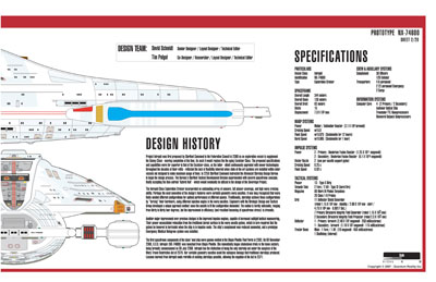 Intrepid Class Rebuild NX-74600 Starship Prototype - External Blueprints & Internal Deck Plans by Strategic Design - Page 2