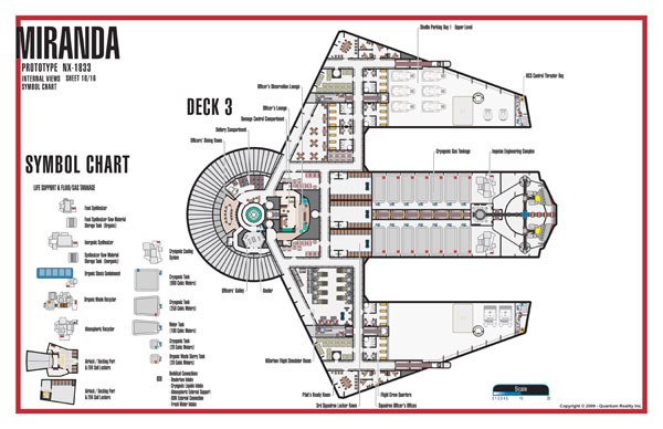 Miranda Class NX-1833 Starship Prototype - External Blueprints & Internal Deck Plans by Strategic Design - Page 10