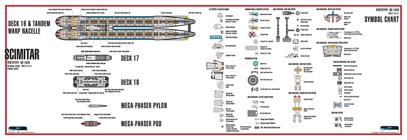Scimitar Class NX-2901 Starship Prototype - External Blueprints & Internal Deck Plans by Strategic Design - Page 21