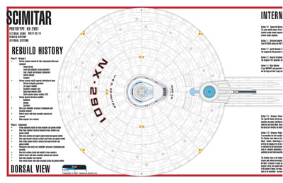 Scimitar Class NX-2901 Starship Prototype - External Blueprints & Internal Deck Plans by Strategic Design - Page 3