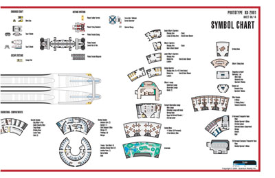 Scimitar Class NX-2901 Starship Prototype - External Blueprints & Internal Deck Plans by Strategic Design - Page 6